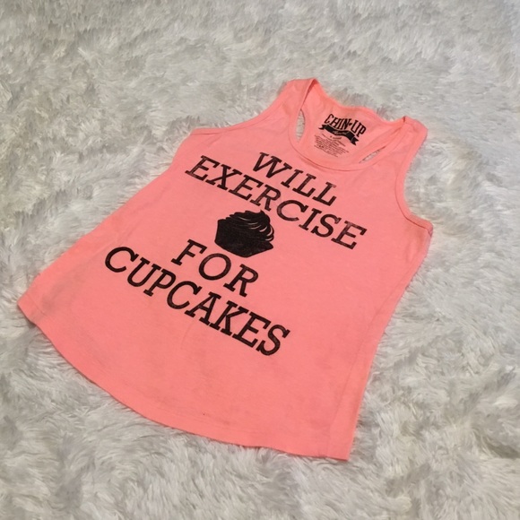 Graphic Work Out Tank - Picture 2 of 2